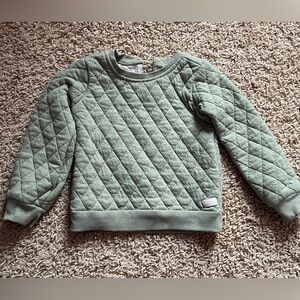 7 For All Mankind kids quilted sweatshirt, size 24 months